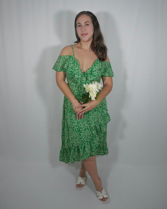 Blossoming Midi Dress