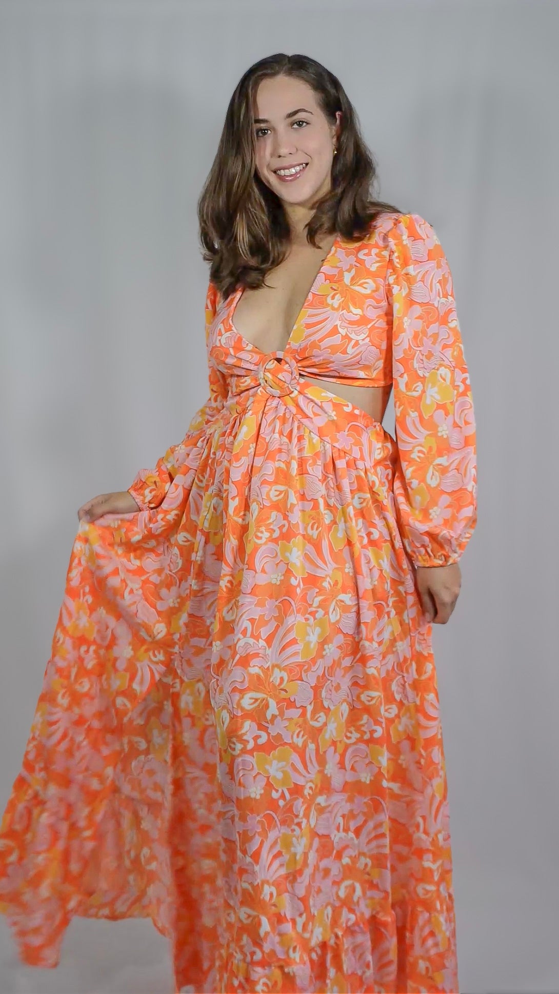 Retro dreams Maxi Dress