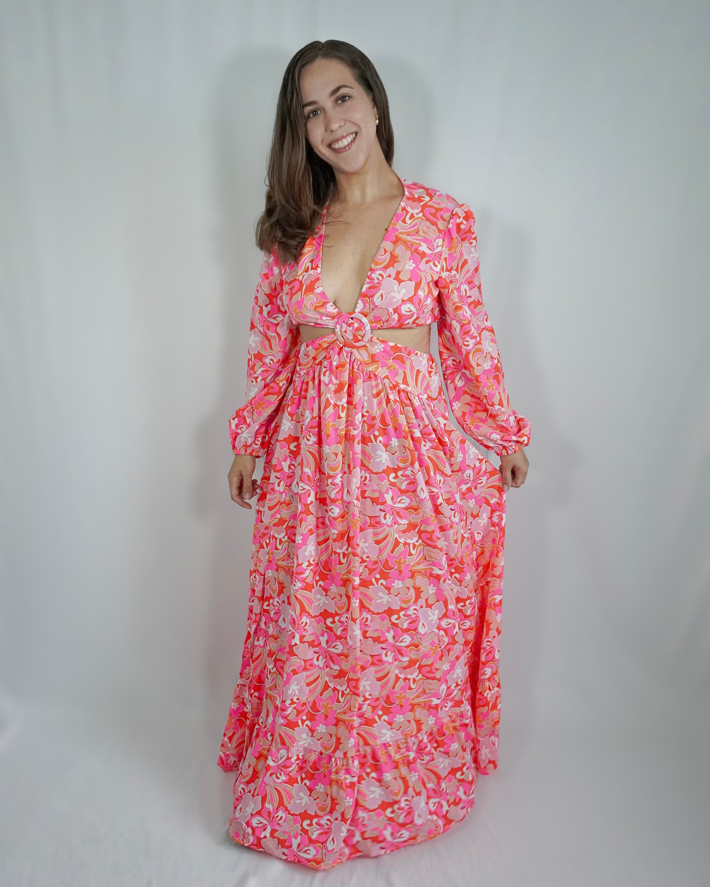 Retro dreams Maxi Dress