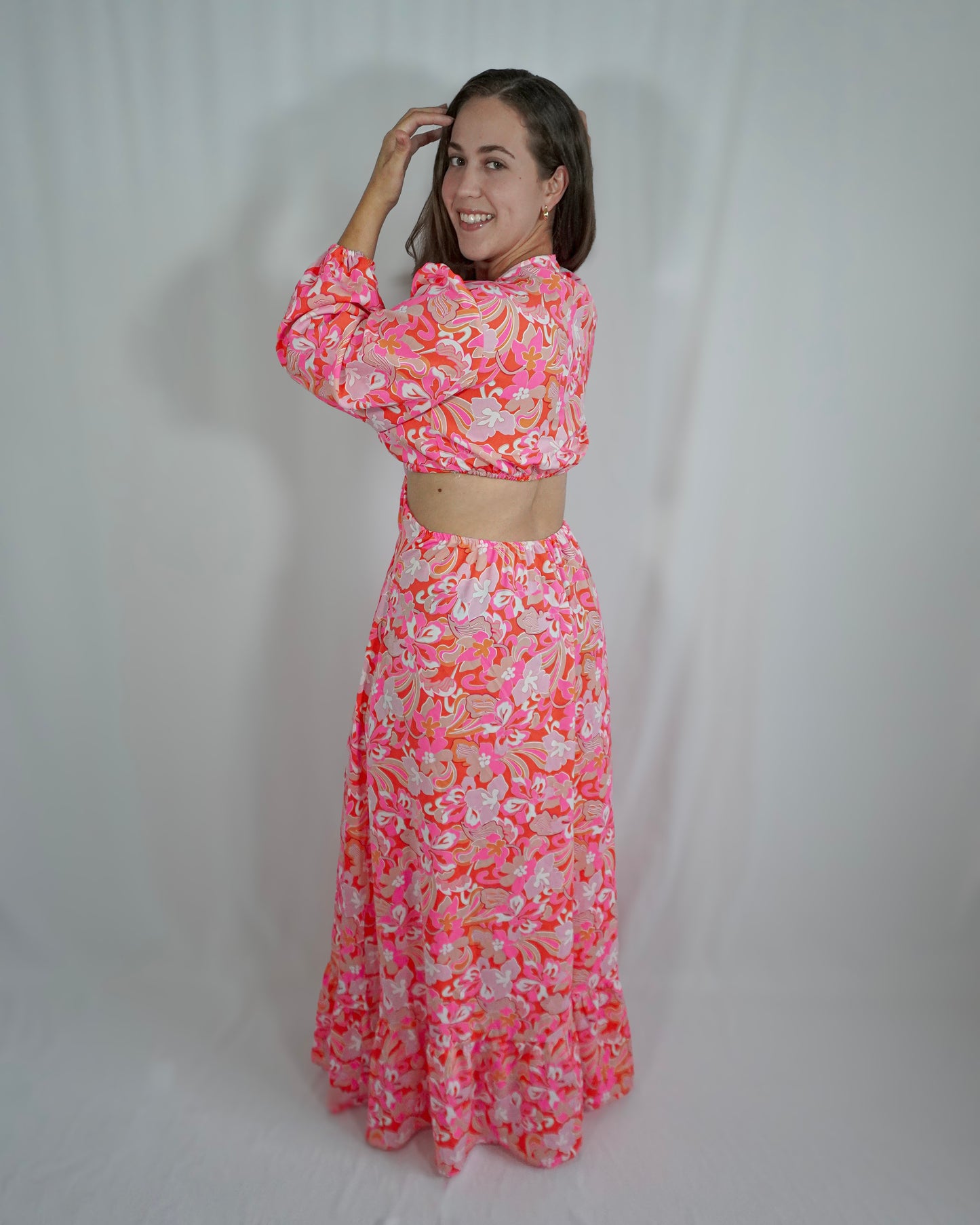 Retro dreams Maxi Dress