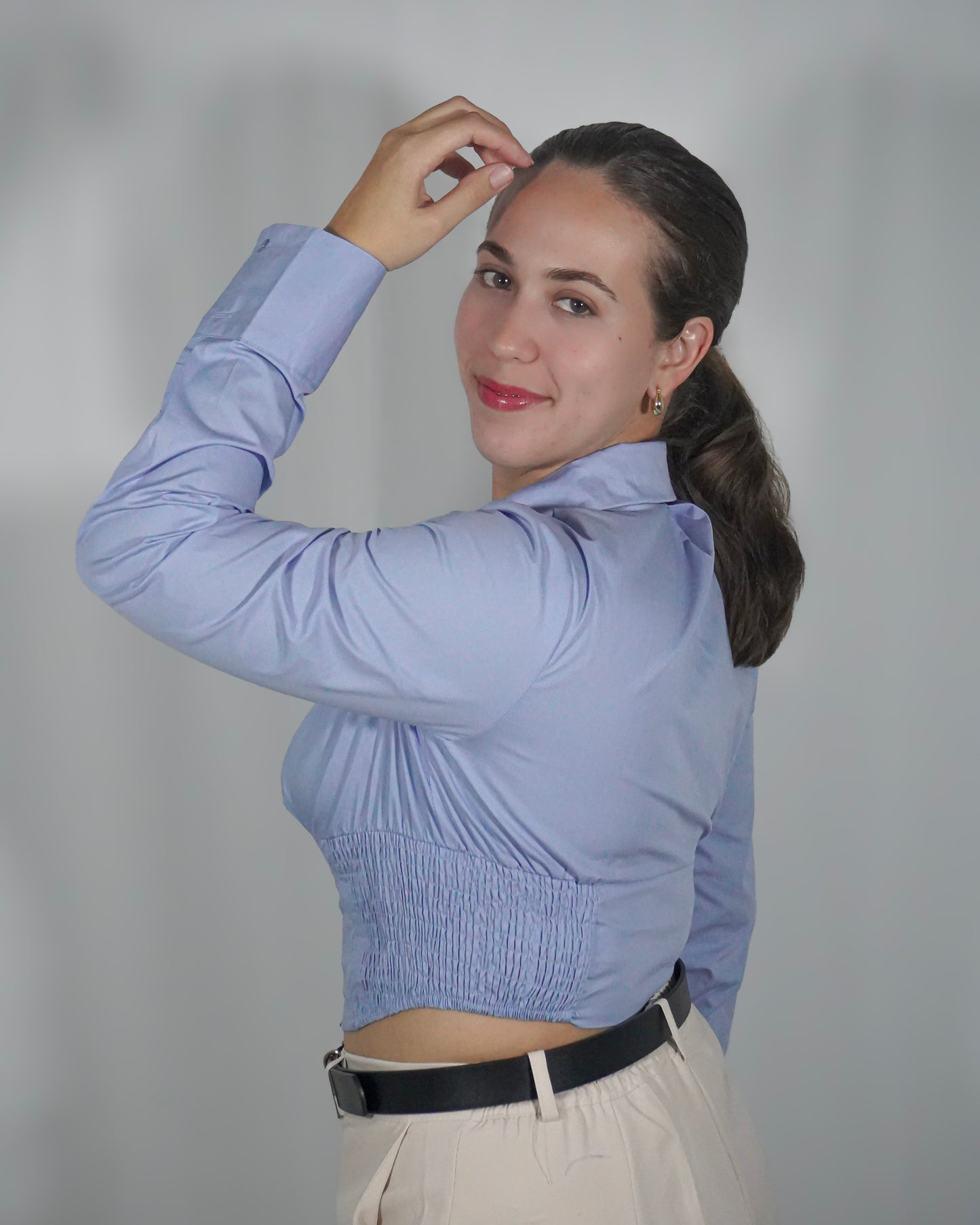 Ana Cropped Shirt