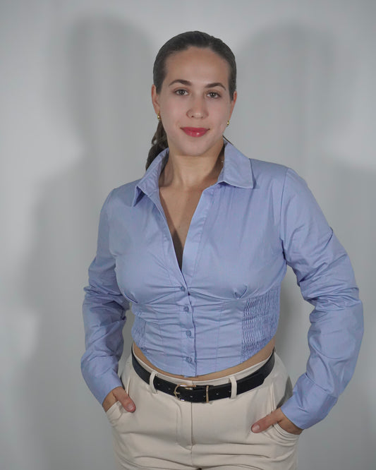 Ana Cropped Shirt