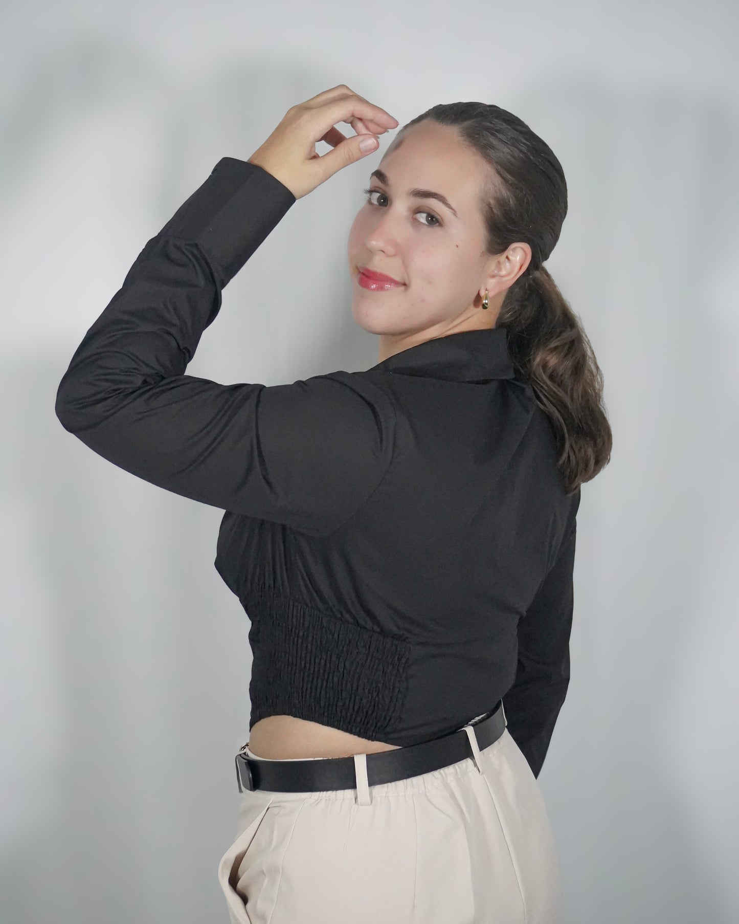 Ana Cropped Shirt